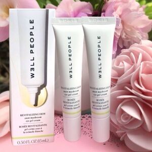 TWO (2) x Well People Revitalizing Dew Snow Mushroom Eye Gel-Cream 15ml *BNIB